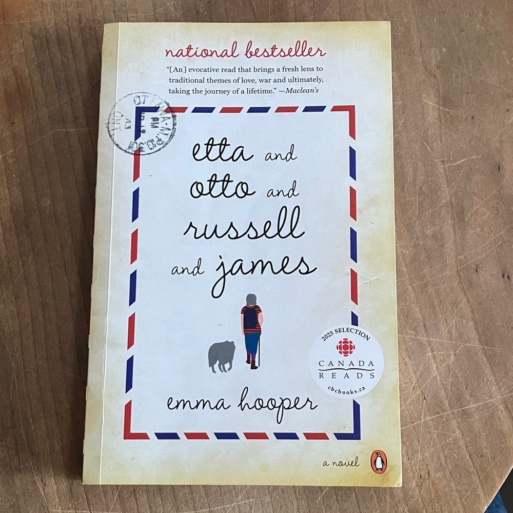 Etta and Otto and Russell and James by Emma Hooper softcover Book